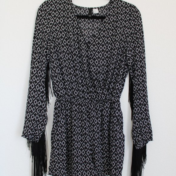 Playsuit with Fringed Wings - Picture 1 of 3